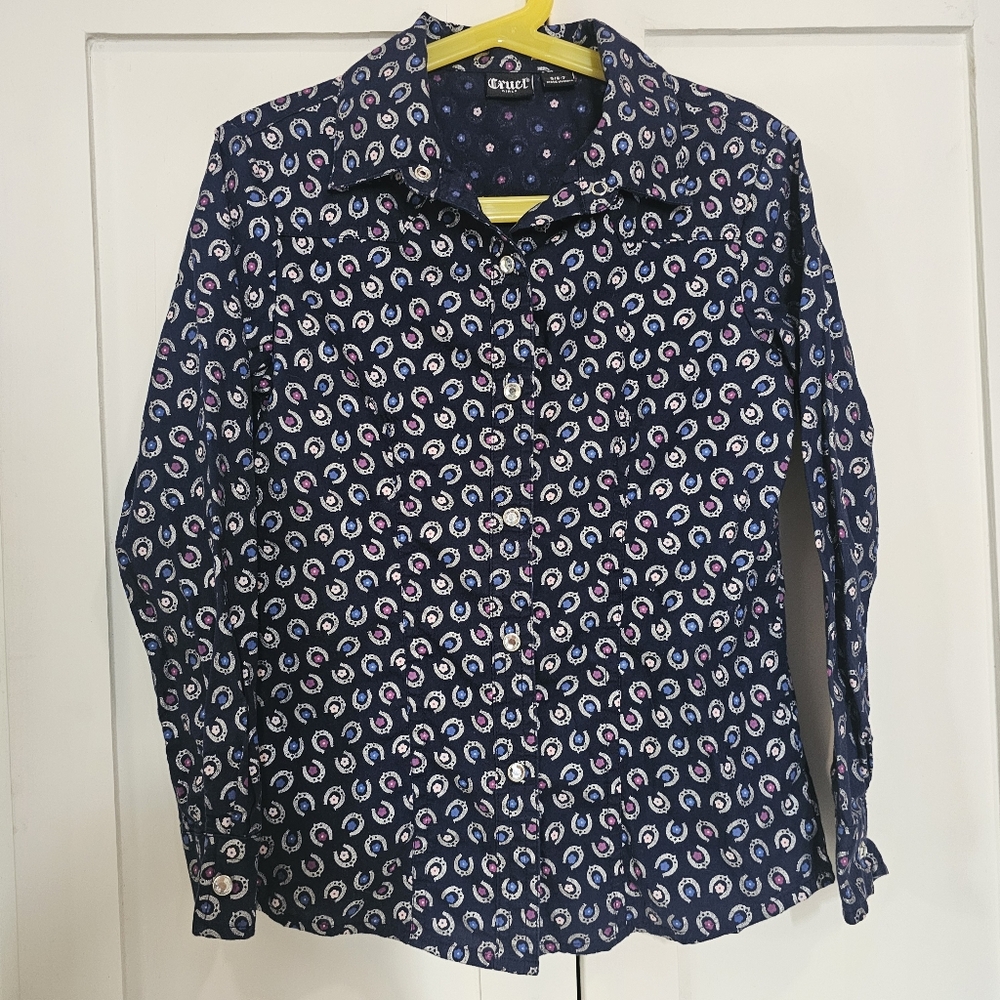 Cruel Girls Snap Front Shirt